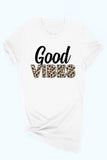 Good Vibes Animal Print Shirt